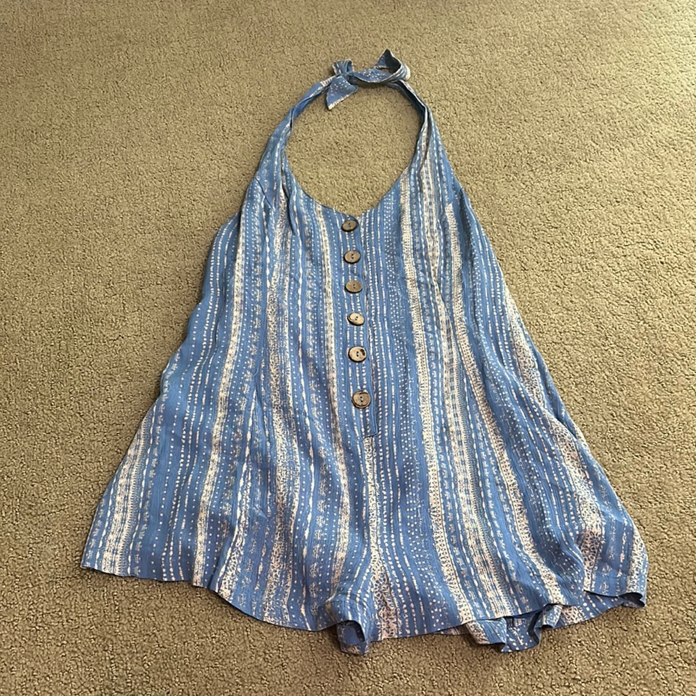 Blue Spero Romper